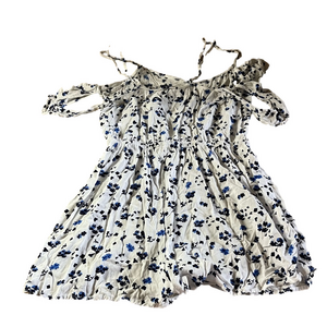 Route 66 XS floral shorts romper, Euc